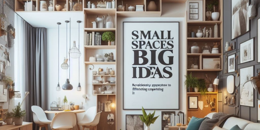 Маленькие пространства, большие идеи: революционные подходы к обустройству небольших квартир